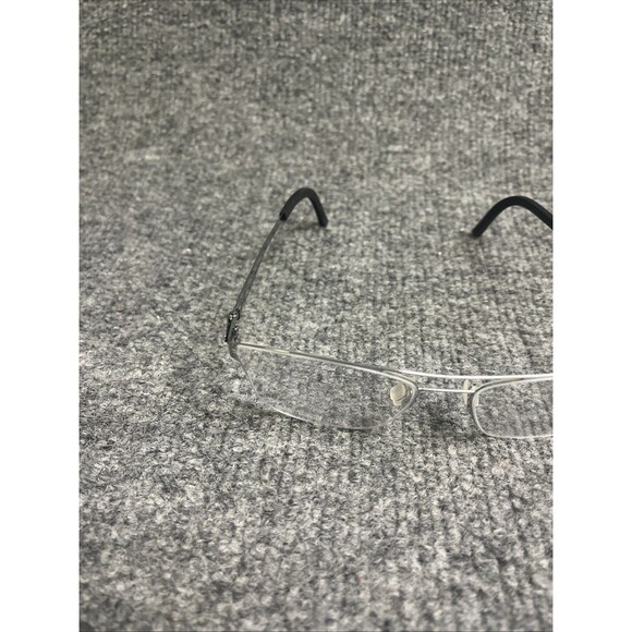 Ovvo Optics Eyeglasses Silver Titanium Rectangle 3708 - Picture 2 of 6